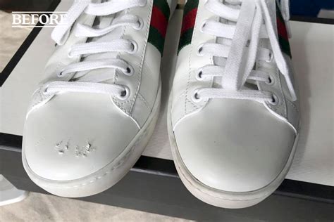 gucci ace sneakers hurt|will gucci repair my shoes.